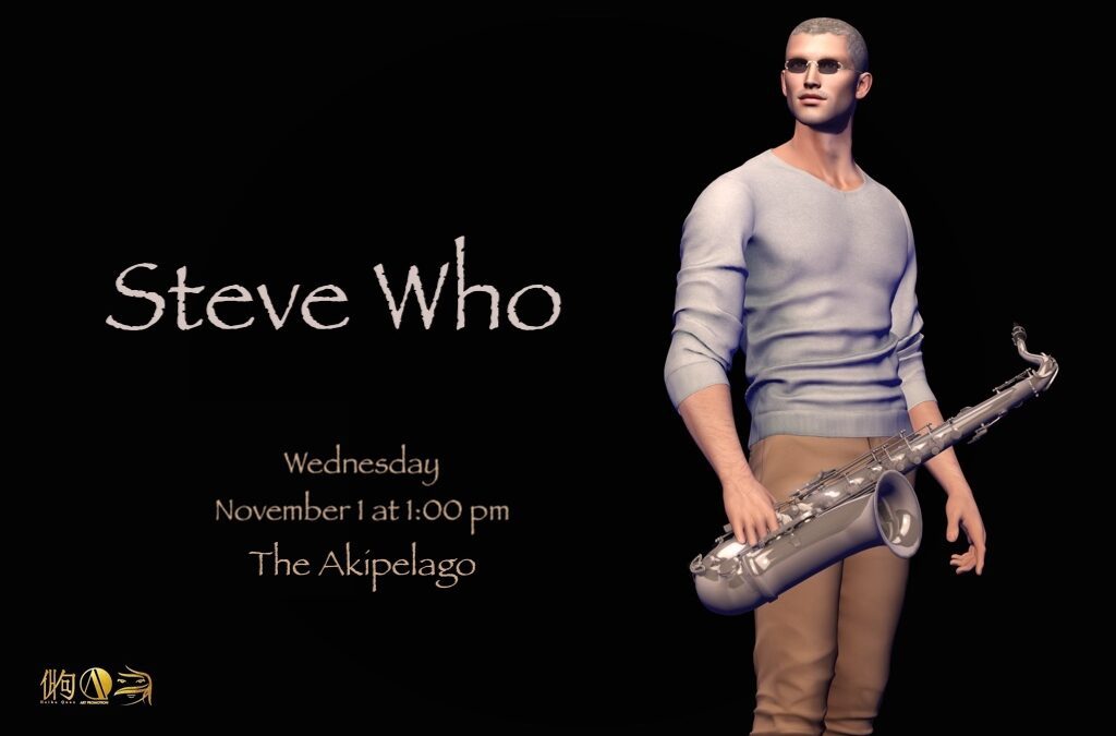 iLoveEvents 7 Saxophonist Extraordinaire: An Evening with Steve Who in The Akipelago