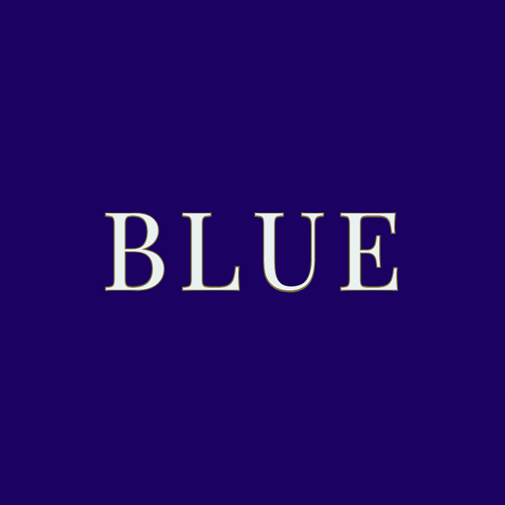 blue