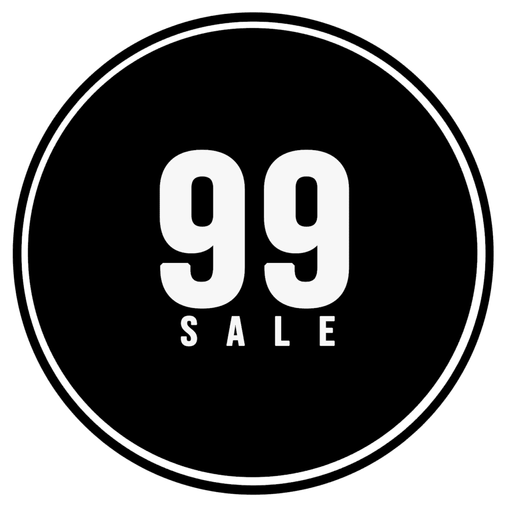 It's time for the 99-SALE event! 1 99.SALE TAG