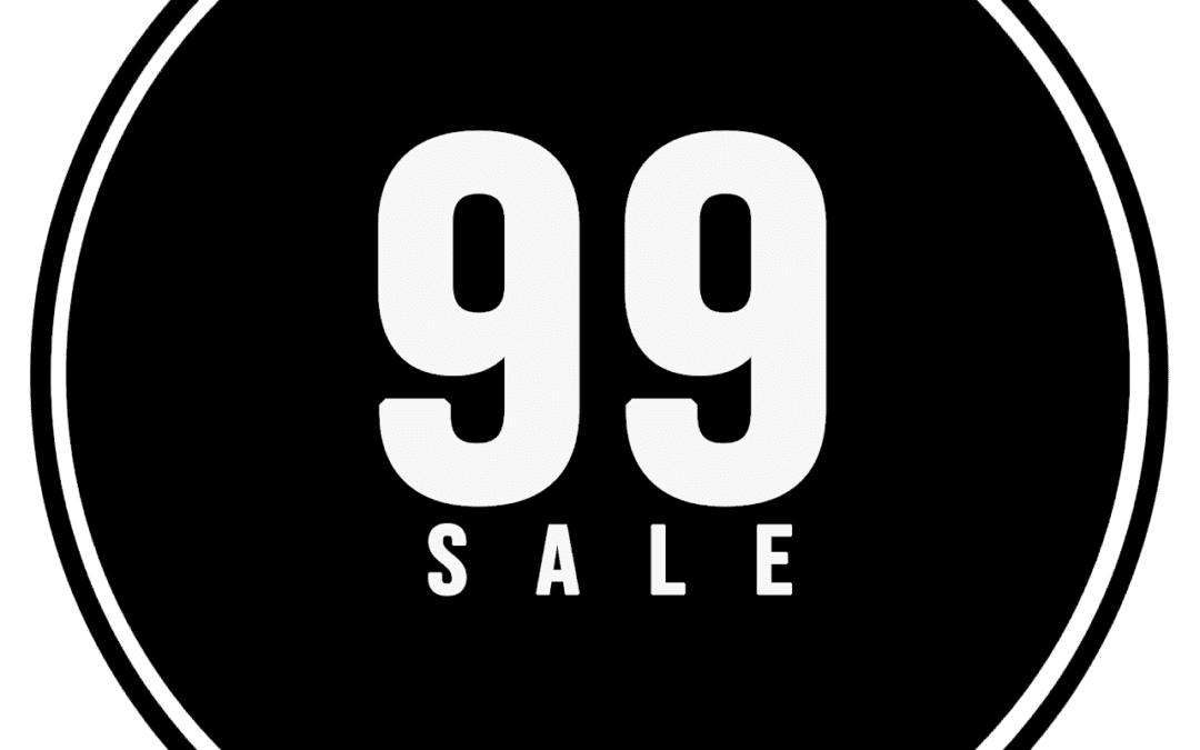 It’s time for the 99-SALE event!