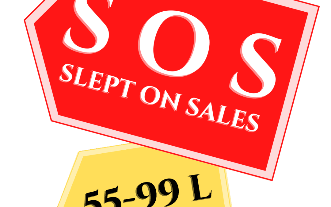 It’s time to take advantage of the Sleep on Sales event on our calendar!