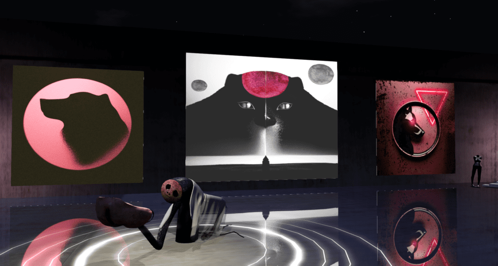 Exhibition of Emotions: Morlita Quan Celebrates the Lives of Dogs and Cats at Nitroglobus Roof Art Gallery 3 silence 010