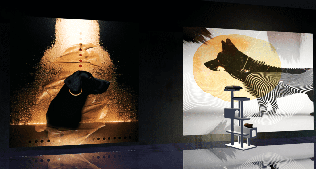 Exhibition of Emotions: Morlita Quan Celebrates the Lives of Dogs and Cats at Nitroglobus Roof Art Gallery 2 silence 011