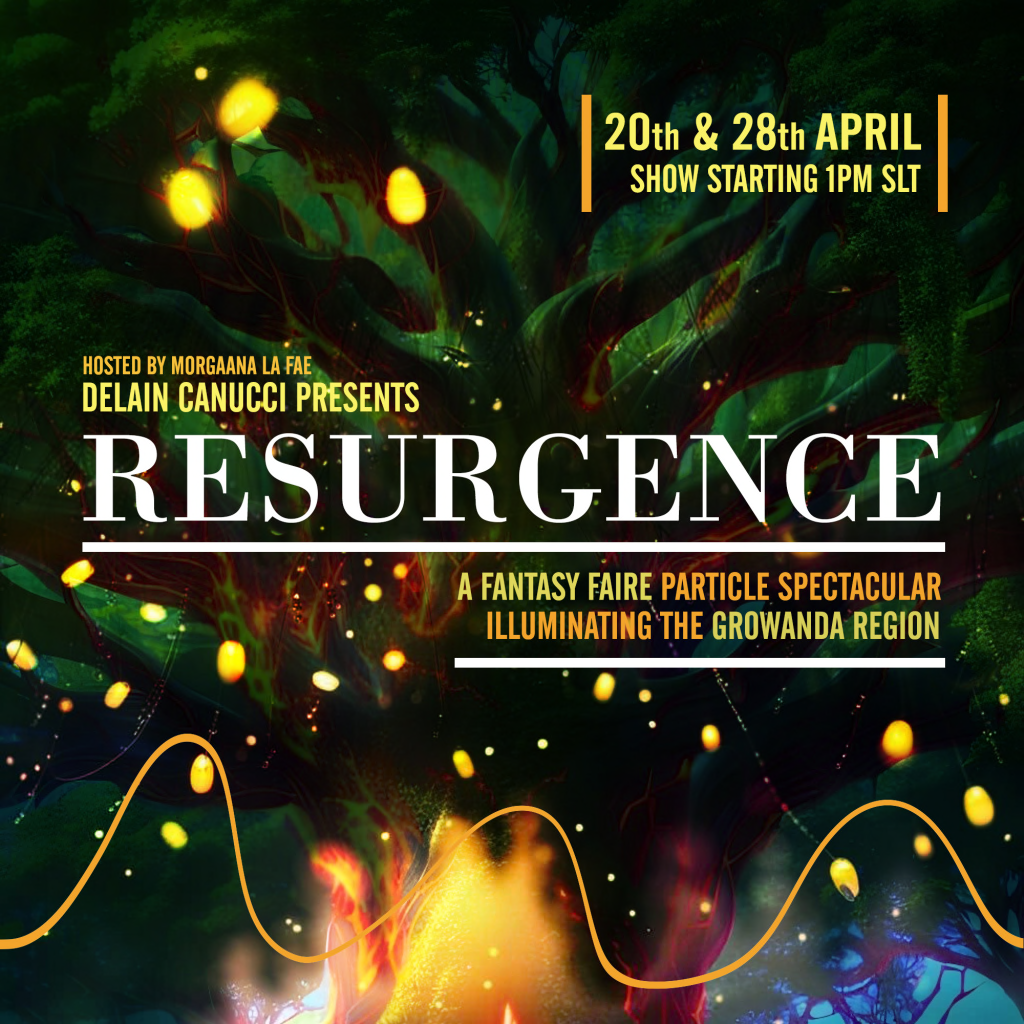 Color Alchemist at Fantasy Fair: A Journey of "Resurgence" by Delain Canucci 1 Resurgence poster