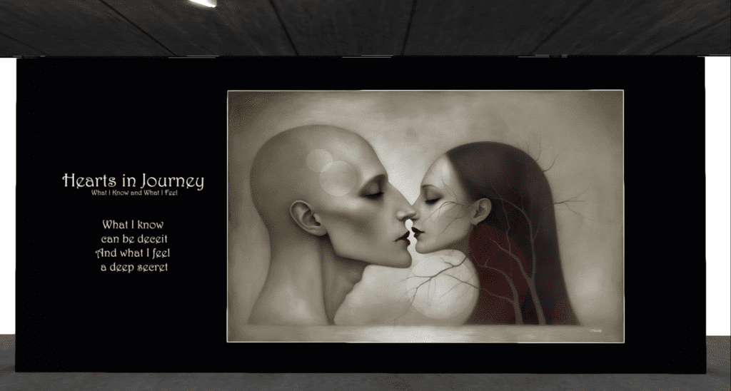 Hearts in Journey: "What I Know and What I Feel," an exhibition by Maddy, is currently on display at the Kondor Art Center 1 maddy 001