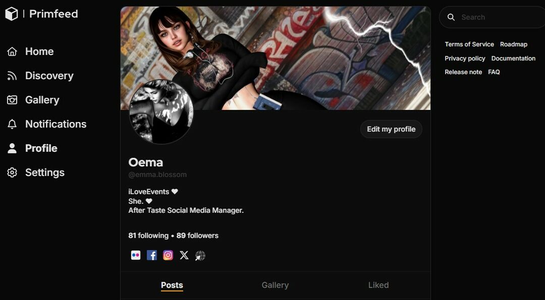 PrimFeed: The New Social Frontier for Second Life