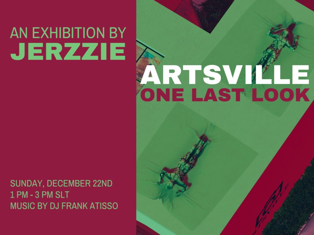 "Artsville: One Last Look" by Jerzzie Reece-Redstar 1 470196505 994348196069030 8903445604639620680 n
