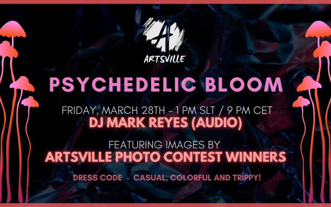 iLoveEvents 8 Psychedelic Bloom with DJ Mark Reyes at Artsville