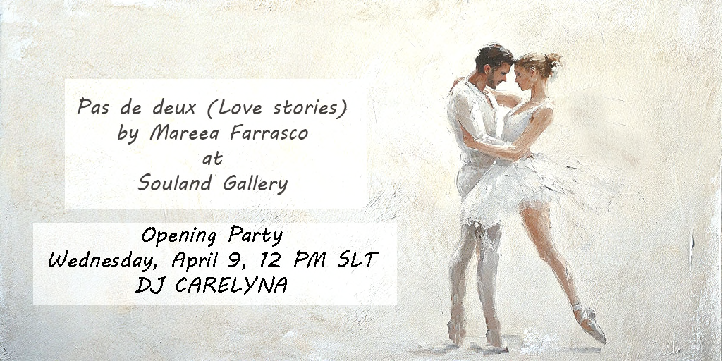 iLoveEvents 5 A Dance of Souls: Mareea Farrasco’s “Pas de deux” Opens at Souland Gallery