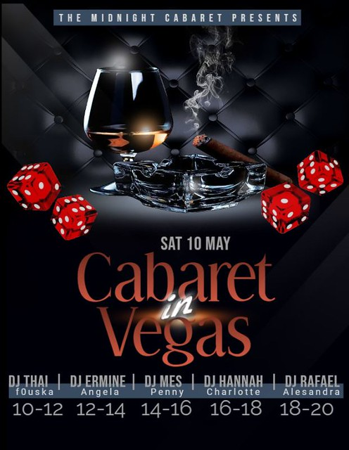 iLoveEvents 1 π²β¨ CABARET IN VEGAS β Vintage Drama, Neon Dreams, and One Hell of a Night at The Midnight Cabaret! β¨π²